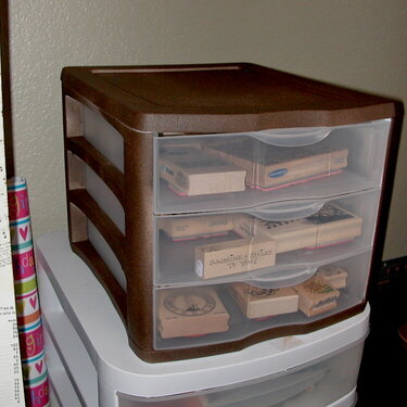3 drawer Sterilite organizer
