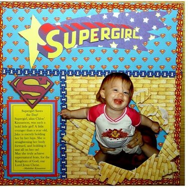 It&#039;s Supergirl!!