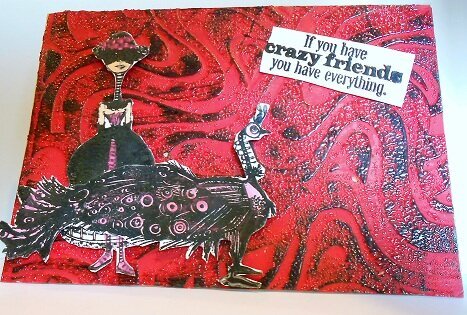 crazy friends card 3
