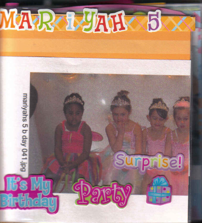 Mariyah&#039;s 1st album