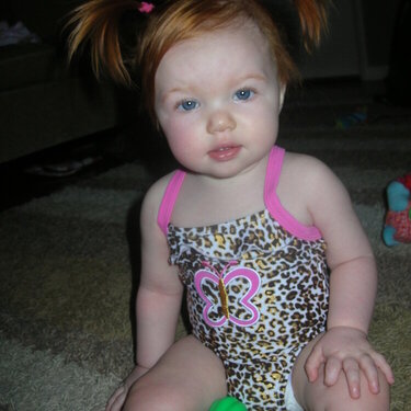 Kylee&#039;s first swimsuit-Isn&#039;t she just stinkin&#039; cute!?