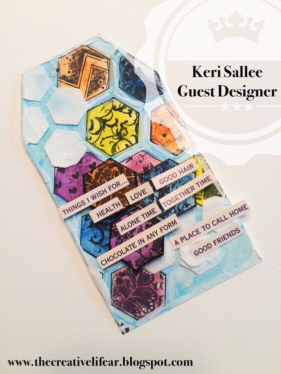 Tag featuring The Crafter&#039;s Workshop and Faber Castell Design Memory Craft Gelatos