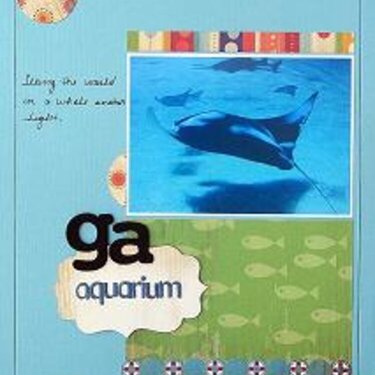 GA Aquarium *Scrapfit DT Workout*