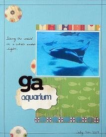 GA Aquarium *Scrapfit DT Workout*
