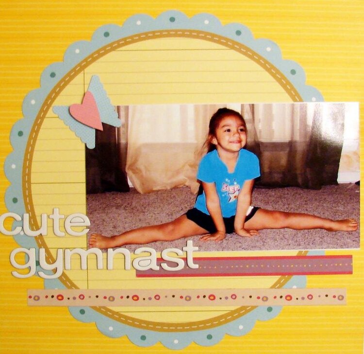 cute gymnast