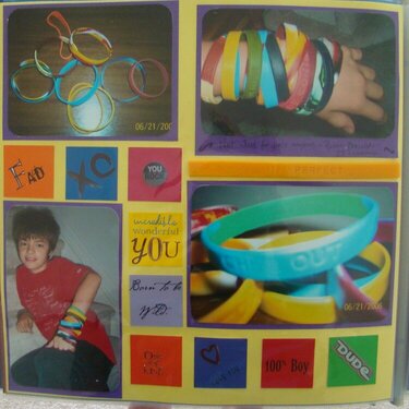 Rubber bracelets