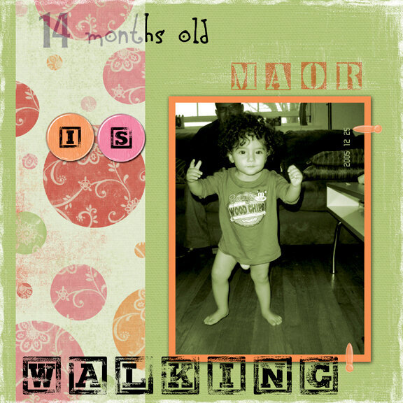 Maor is walking