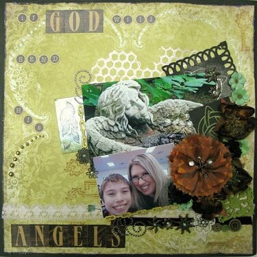If God Will Send His Angels ~ The Paper Mixing Bowl March 2013 Recipe Challenge
