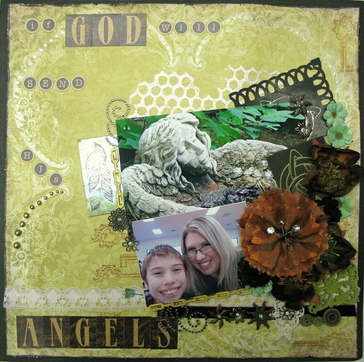 If God Will Send His Angels ~ The Paper Mixing Bowl March 2013 Recipe Challenge