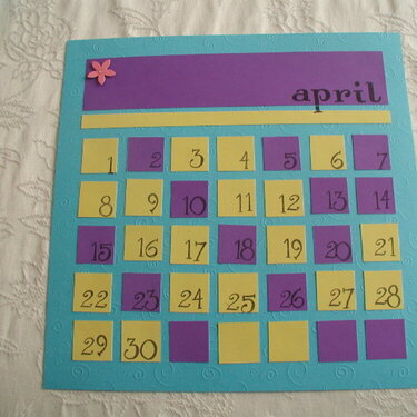 Apr calendar