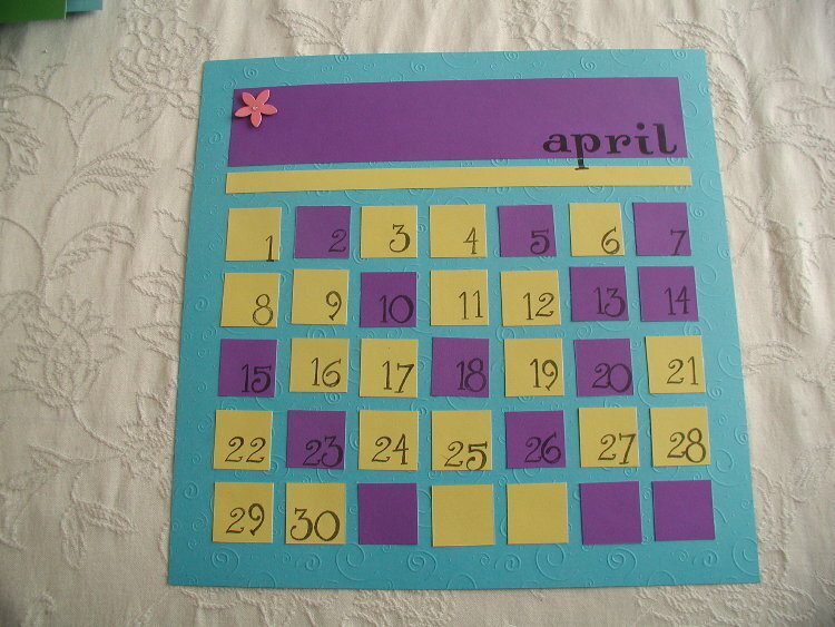 Apr calendar