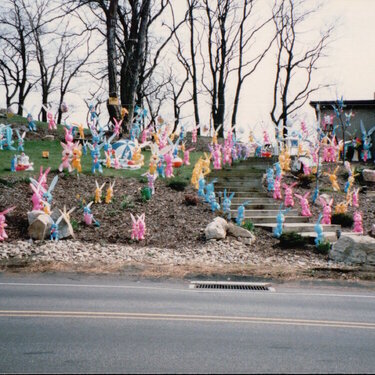 Easter decorations in western Pennsylvania