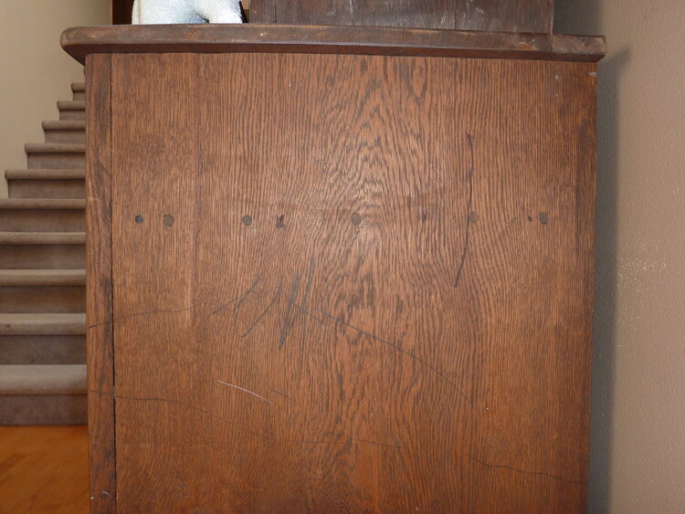 old cupboard