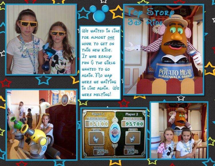 Toy Story 3d ride
