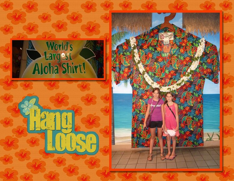 World&#039;s Largest Aloha shirt!