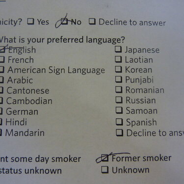 What is your preferred language?