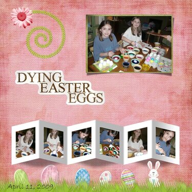 Dying eggs