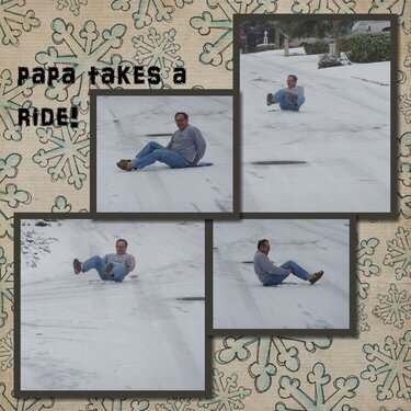 Papa rides
