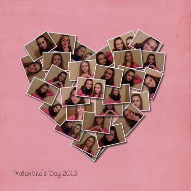 My valentine girls
