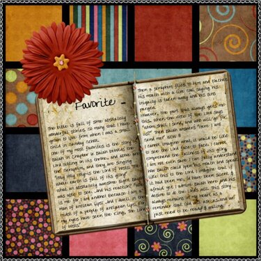 Favorite Bible Story