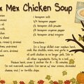 Tex Mex Chicken Soup