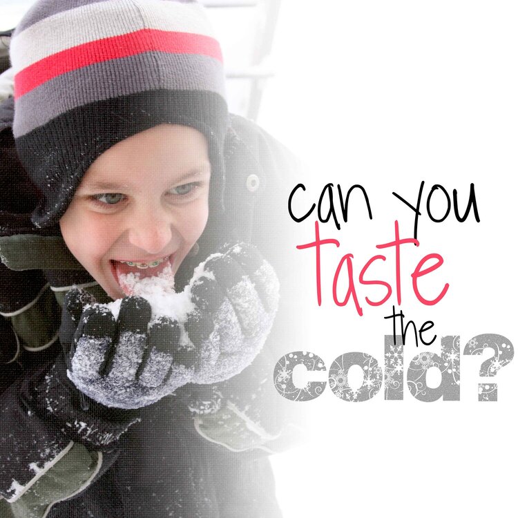 Can You Taste the Cold? (left side)