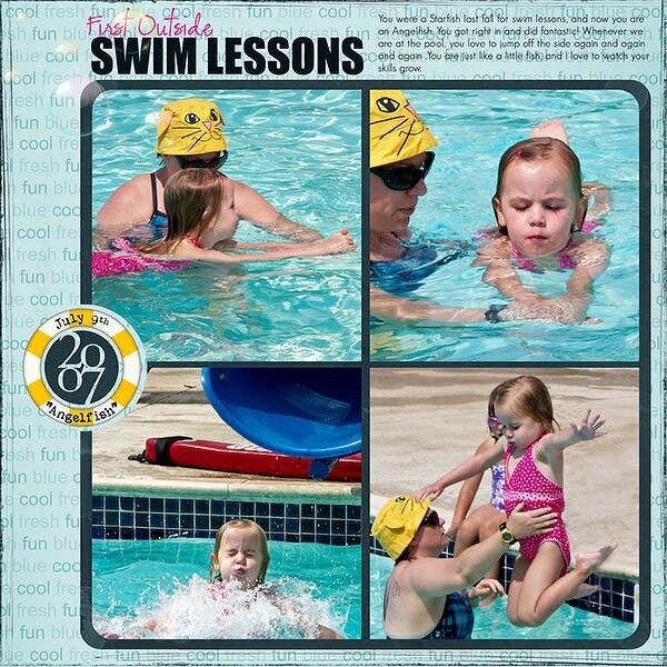 First Outside Swim Lessons