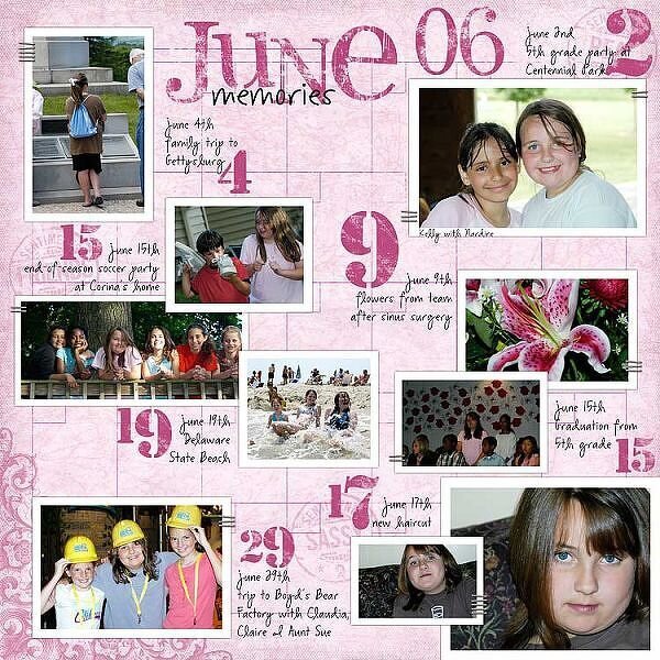 &lt; june memories &gt;