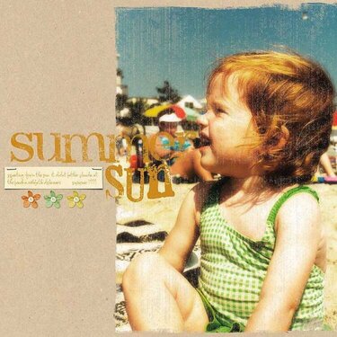 &lt; summer sun &gt;