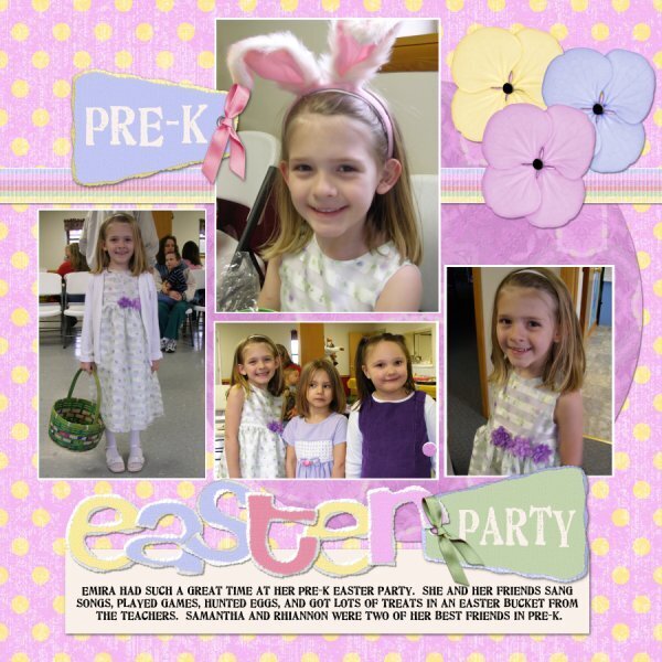 PreK Easter Party