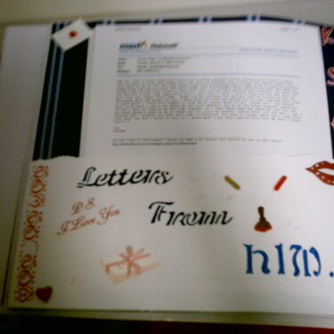 Letters from Him...