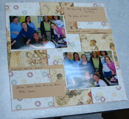 All Day Crop at Scrapbooks By Design 2005