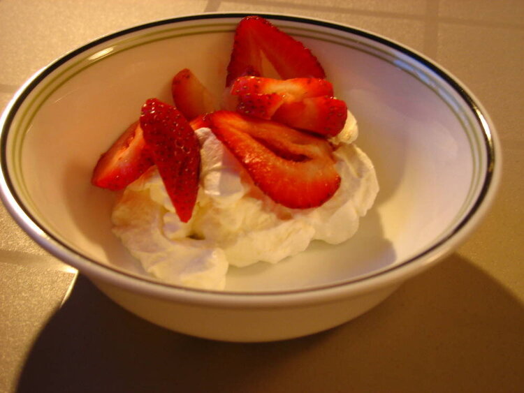 1. strawberries