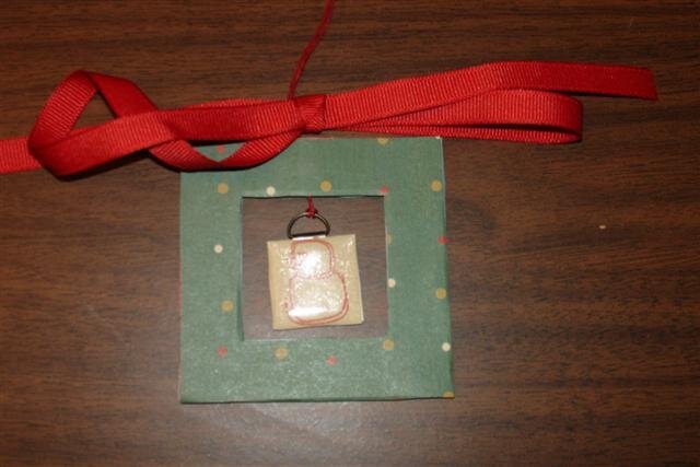 ornament  from envelope