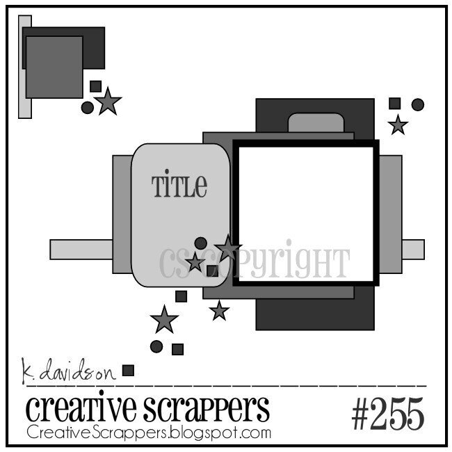 Creative Scrappers Sketch 255
