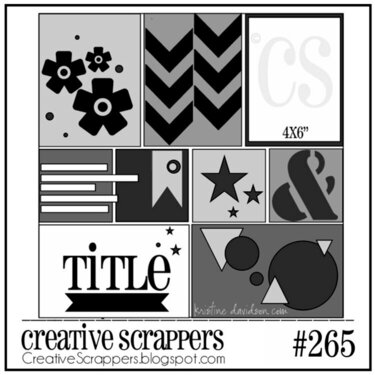 Creative Scrappers Sketch 265
