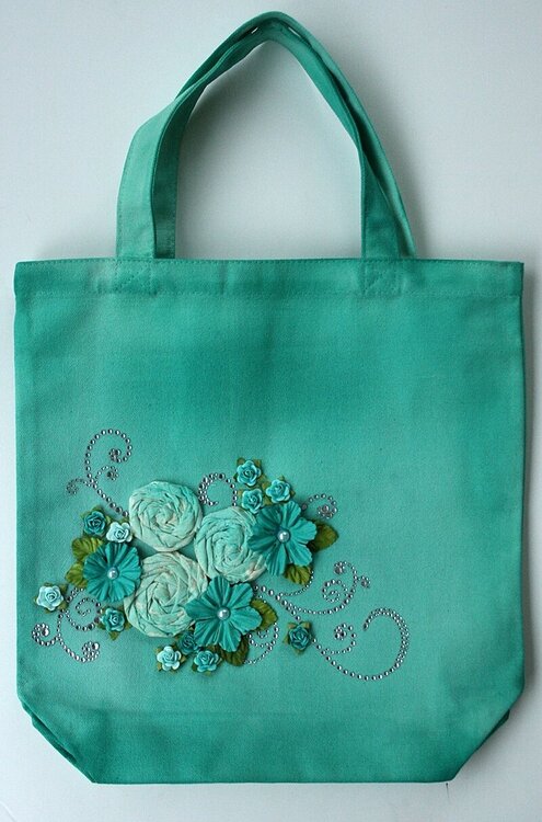 Altered Canvas Tote Bag