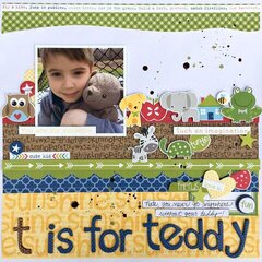 T is for Teddy