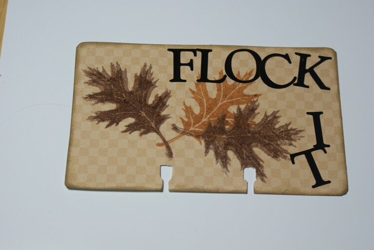 Technique Card-Flocking