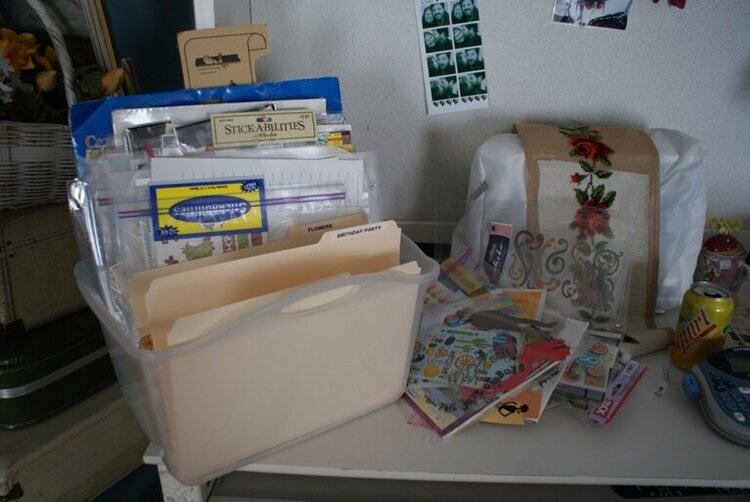 Before: Stickers, diecuts, rubons