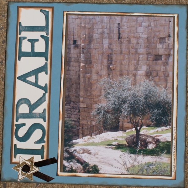 Title page for Israel album