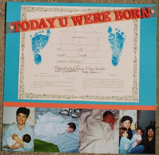 Today U were Born