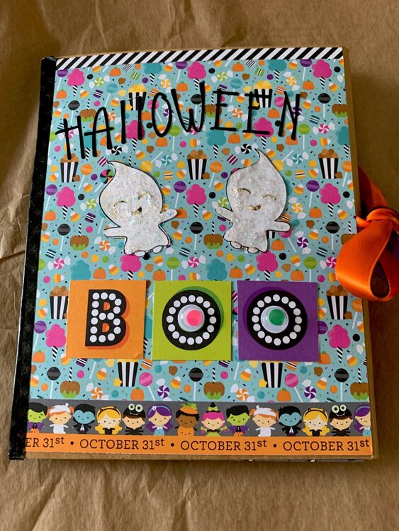 Halloween flip book