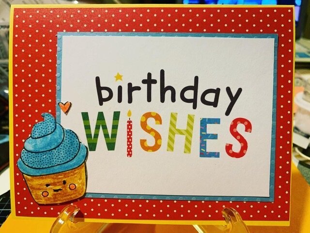 Cupcake Birthday Wishes