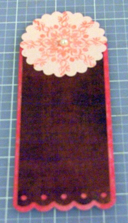 Bookmark for pkt card