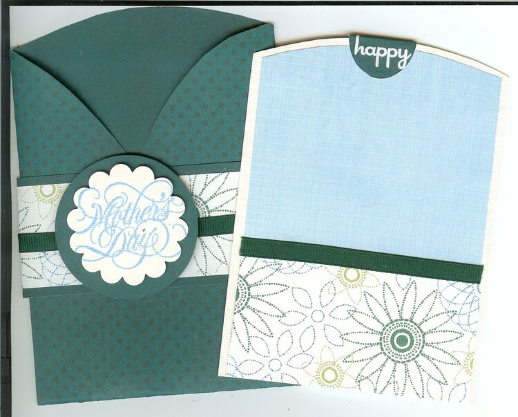 Mothers Day card apart