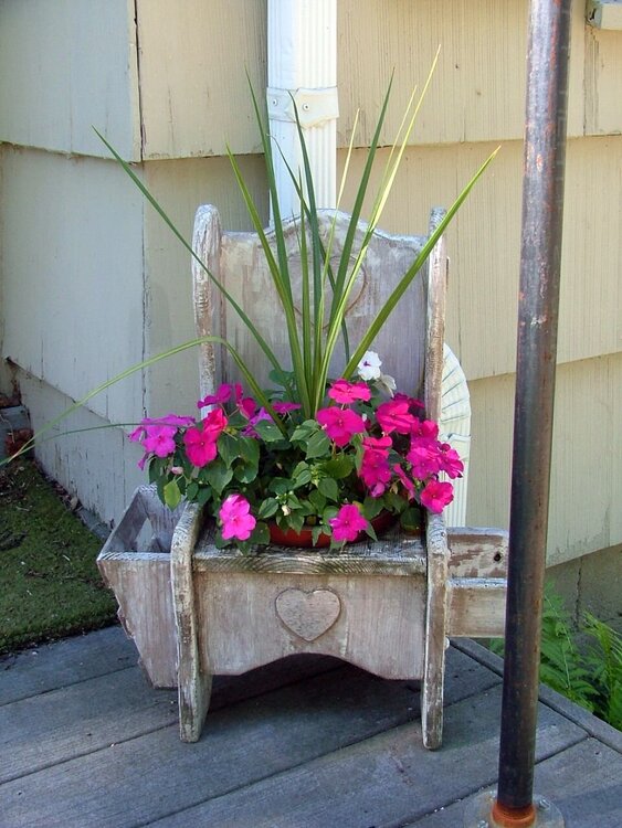Potty Chair planter
