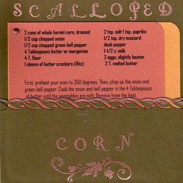 Scalloped Corn