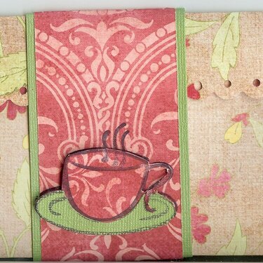 Tea envelope card