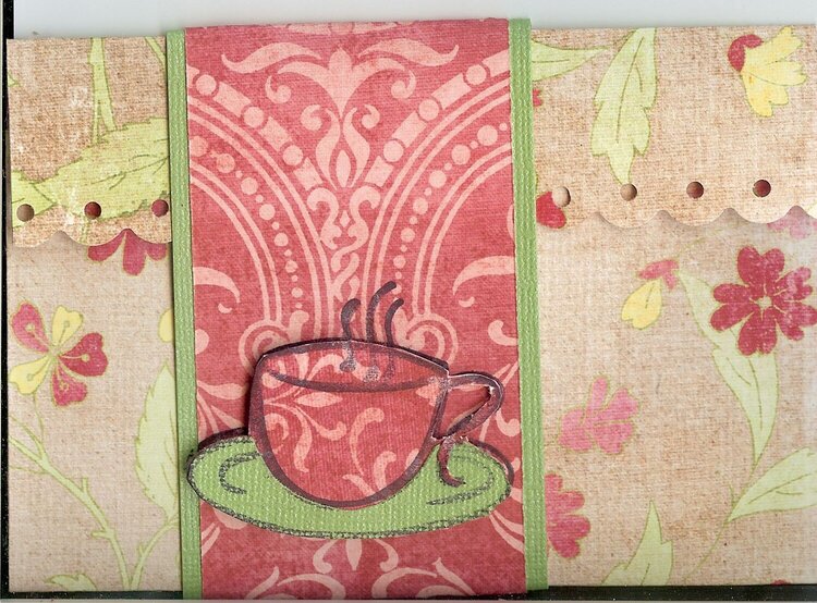 Tea envelope card